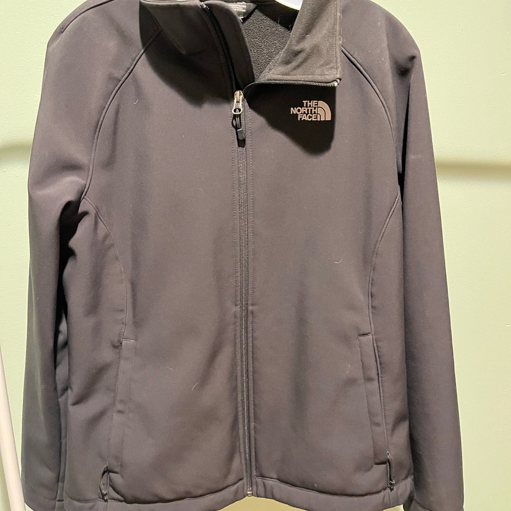 The North Face Charcoal Softshell Jacket